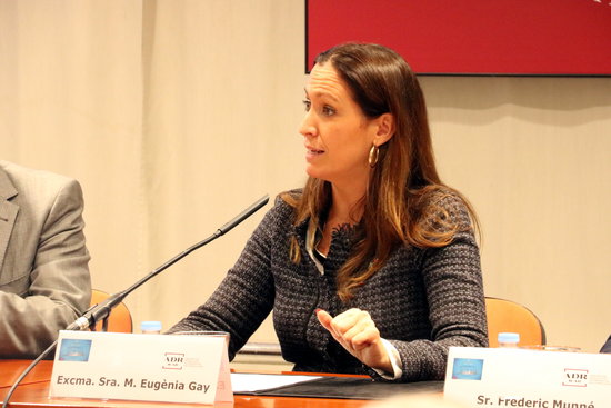 Head of the Barcelona legal bar association, Maria Eugènia Gay (by Miquel Codolar)